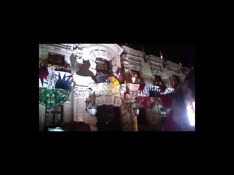 El grito de la Independencia a Guadalajara (Mexique) en 2011
