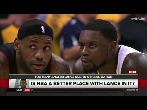 SportsNation  Lance Starts A Brawl Edition   Too Many Angles   April 5, 2017