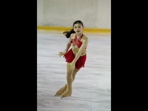 Sophie Sprung (Age 13) - French National Championship 2019 - FS
