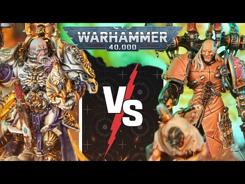 Adeptus Custodes vs Chaos Space Marines | Warhammer 40k Battle Report