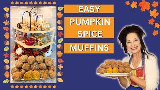 HOW TO MAKE MINI PUMPKIN SPICE MUFFINS  #trending #recipe #baking #food #kitchen #fun #homemade