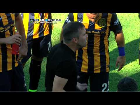 "¡No pateamos un tiro al arco!". R. Central 0 - Temperley 0. Fecha 5. Primera 2015. FPT