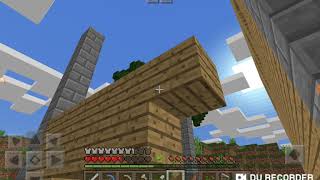 【マイクラ】町作りクラフトpart14～久しぶりの作業とお巡りさんがいるところ～