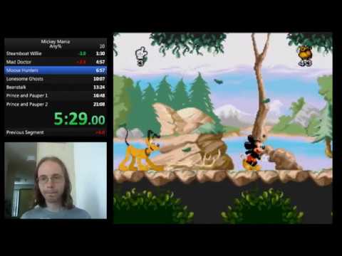 Mickey Mania - Moose Hunters level warp discovery