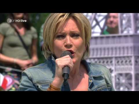 26.06.2016 Fernsehgarten - Patricia Kaas "Le jour et l'heure"