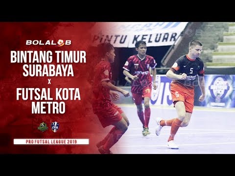 Bintang Timur Surabaya (11) vs (3) Futsal Kota Metro - Highlights Pro Futsal League
