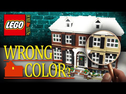 The New LEGO Home Alone Set Is the WRONG COLOR??