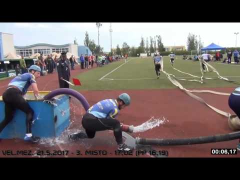 SDH Sedlatice ve Velkém Meziříčí 21.5.2017 - 3. místo - 17,02 (PP 16,19)