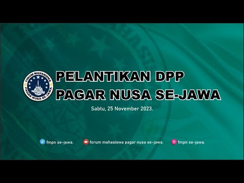 Pelantikan DPP Forum Mahasiswa Pagar Nusa Se-Jawa // Intro.