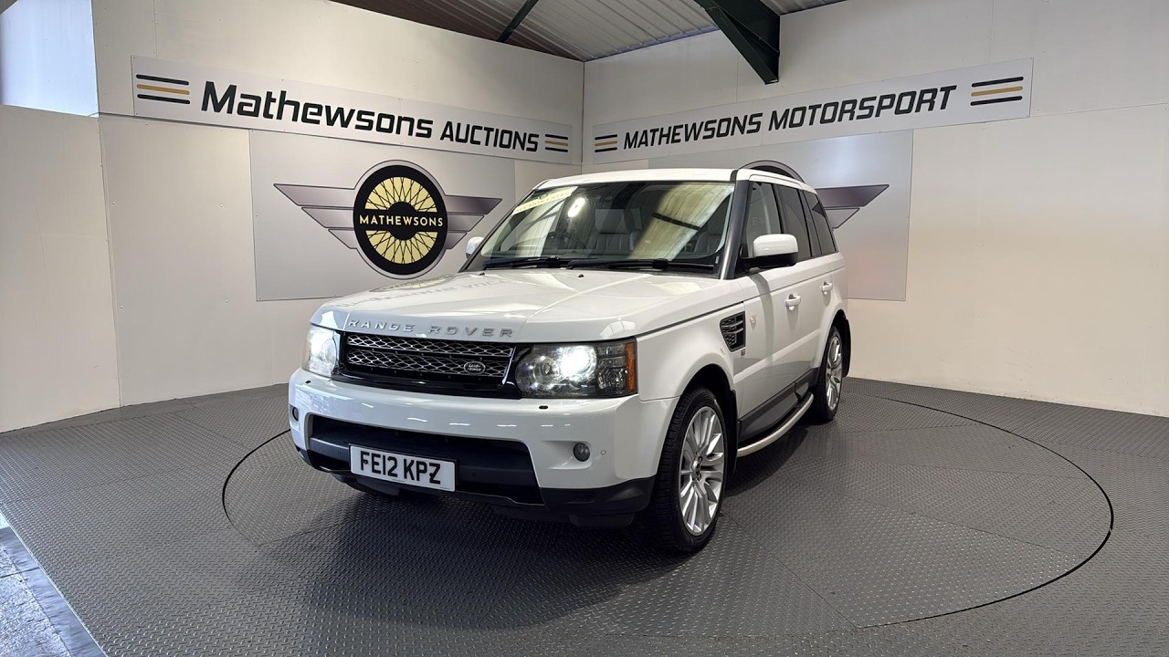 2012 LAND ROVER RANGE ROVER SPORT HSE SDV | Mathewsons Classic Cars | Auction: 11, 12, 13 March 2026