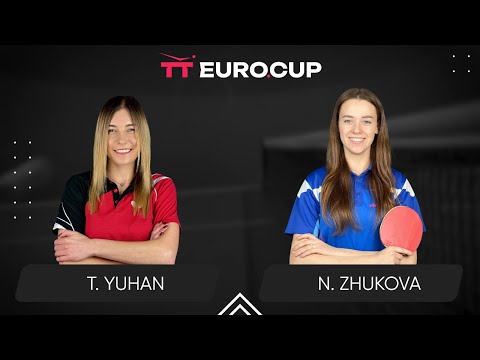 09:55 Tetiana Yuhan - Nadiia Zhukova 31.08.2024 TT Euro.Cup Women Ukraine Star. TABLE 3