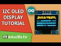 Arduino Tutorial: 0.96' 128x64 I2C OLED Display tutorial with review and drivers