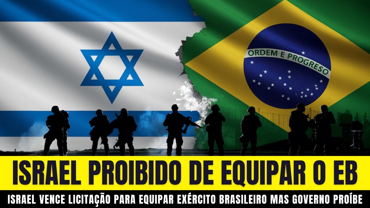 Israel é Proibido de Ajudar o Exército Brasileiro Com Equipamentos