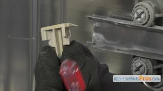 How To: Whirlpool/KitchenAid/Maytag Dishwasher Upper Dishrack Stop WPW10323189