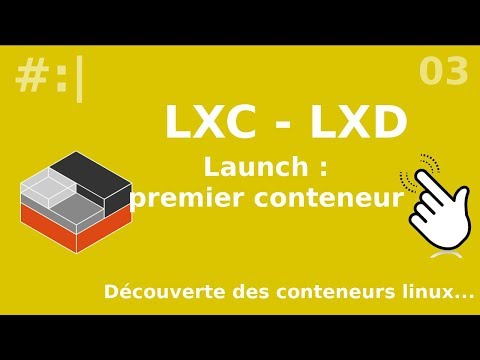 LXC LXD 3 Premier conteneur | tutos fr