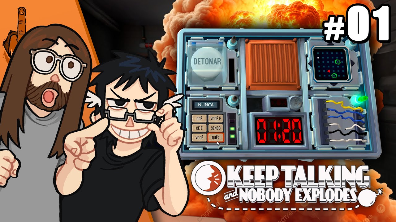 2 loco vs uma bomba 💣 - Keep Talking and Nobody Explodes #1