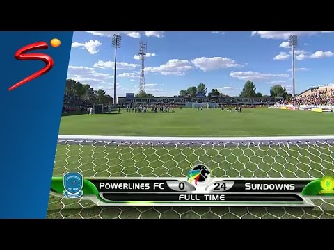 Powerlines F.C. 0-10 Mamelodi Sundowns 1st Half