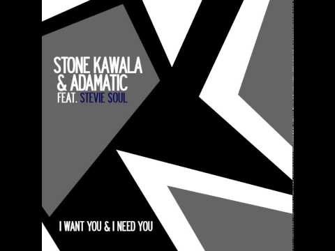 Stone Kawala & Adamatic - I Want You and I Need You ft. Stevie Soul