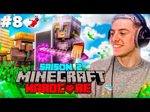 MichouOff -  I’M REPOPULATING MY VILLAGE WITH A NEW VILLAGER!  (Minecraft Hardcore Adventure #8)