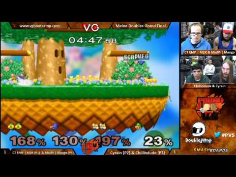 Pound 5.5 - CT EMP | Mew2King & MioM | Mango Vs. Cyrain & Chillindude829 - SSBM Doubles Grand Finals