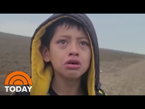 Heartbreaking Video Of Migrant Boy Abandoned At Border Spotlights Crisis | TODAY