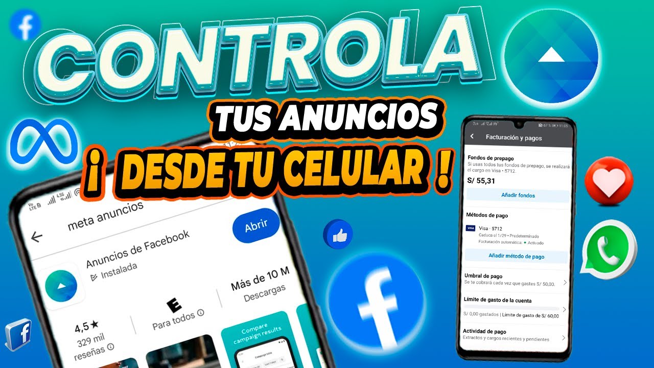 🔴 Cómo Usar APP de META Business Suite de FACEBOOK - desde tu CELULAR // Para Tus Anuncios.