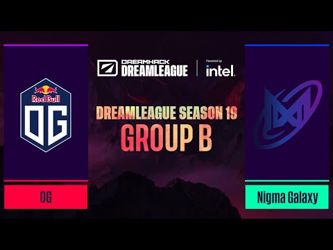 Dota2 - OG vs Nigma Galaxy - Game 1 - DreamLeague Season 19 - Group B
