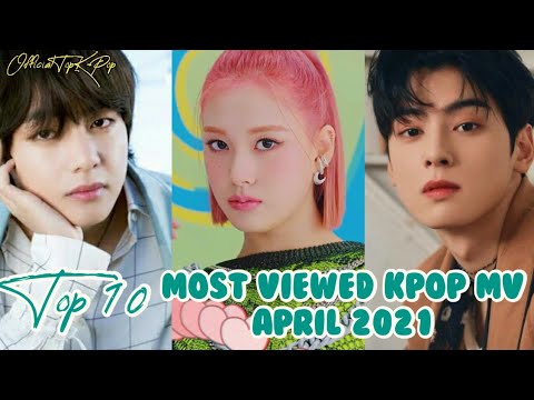 Top 10 Most Viewed Kpop MV April 2021 (10 MV Kpop April 2021 Paling Banyak Ditonton)