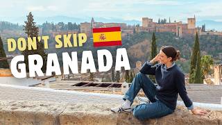 The BEST Weekend in Granada (the GEM of Andalucía!) 🇪🇸 What to Do + Eat