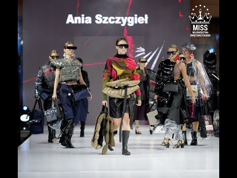 Radom Fashion Show - 8 Anna Szczygieł z kolekcja "Spaced out" II miejsce 🥈 Modelki - www.miss.kie.pl