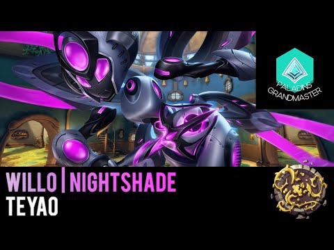 Paladins Grandmaster | Pro Willo NEW SKIN 5.1 Ranked (Teyao)