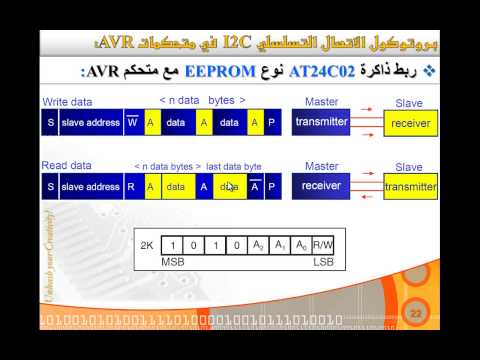 AVR Programming Crash Course 2012 Session:18 (I2C_DS1307_AT24C512).wmv