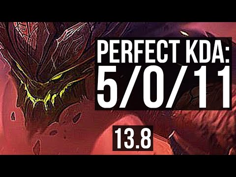 MALPHITE vs GANGPLANK (TOP) | 5/0/11 | KR Master | 13.8