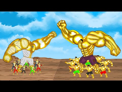 Evolution of GOD Hulk vs Evolution of GOD Spider-Man [2025] | SUPER HEROES MOVIE ANIMATION