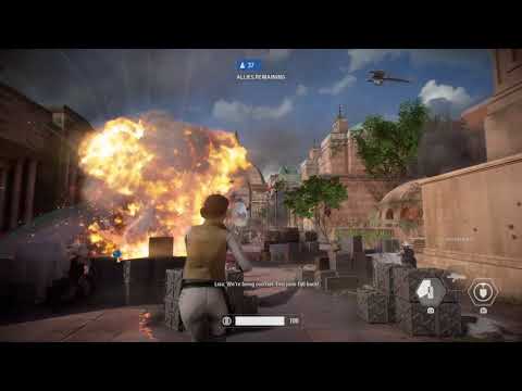 STAR WARS Battlefront II Campaign Mission W/ Leia (SPOILERS)