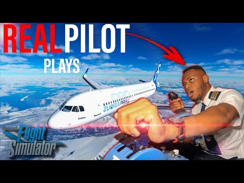 Real A320 Pilot Plays MSFS 2020 - Flight Simulator