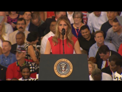 Let us Pray : First Lady Melania Trump leads Prayer..God Bless USA