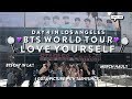 180909 BTS 방탄소년단 LOVE YOURSELF WORLD TOUR IN LA DAY 4 PIC WITH TAEHYUNG MERCH HAUL
