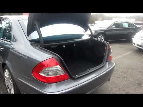 2007 Mercedes-Benz E350 Sport, dark gray - Stock# 13171C - Trunk