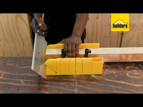Stanley Mitre Box and Saw, Mitre Cuts Made Easy