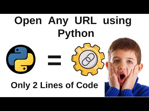 Open Any Url Using Python