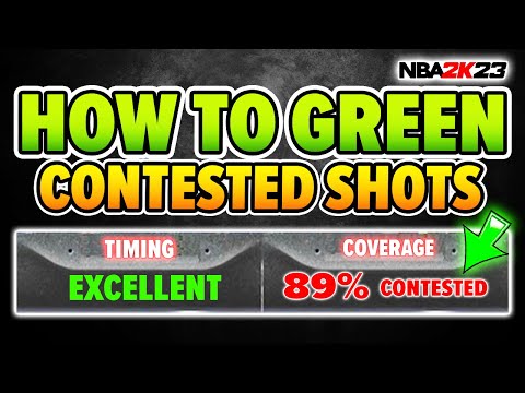 GREEN every CONTESTED SHOT with these BASIC TIPS