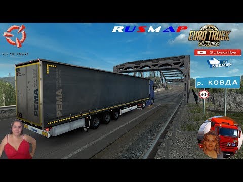 Euro Truck Simulator 2(1.37) Scania S580 Full Tuning 51 REGION North Russia + DLC's & Mods