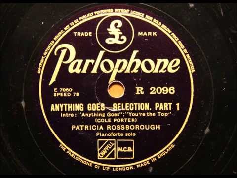 Anything Goes - piano selection by Patricia Rossborough