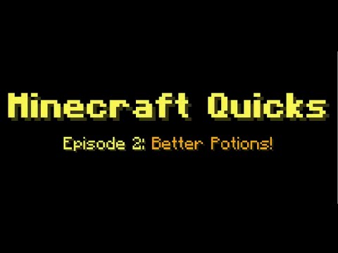 Rabbit Juice - Minecraft Quicks Episode 2: Better Potions