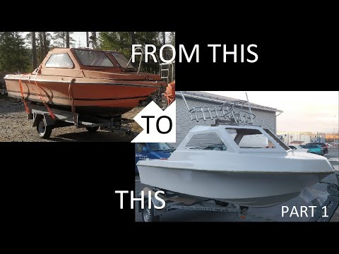 Half Cabin Boat Restoration and Modification Project - Part 1