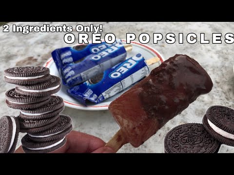 EASY OREO ICE CREAM POPSICLES! 2 Ingredients Only! Philippines