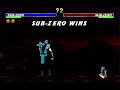 MKTX Classic Sub Zero UMK3 Babality