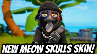 *NEW* MEOW SKULLS SKIN GAMEPLAY! - Fortnite Battle Royale