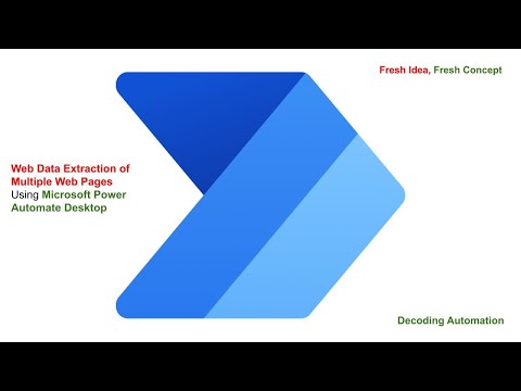 Web Data Extraction of Multiple Web Pages I Microsoft Power Automate Desktop I RPA